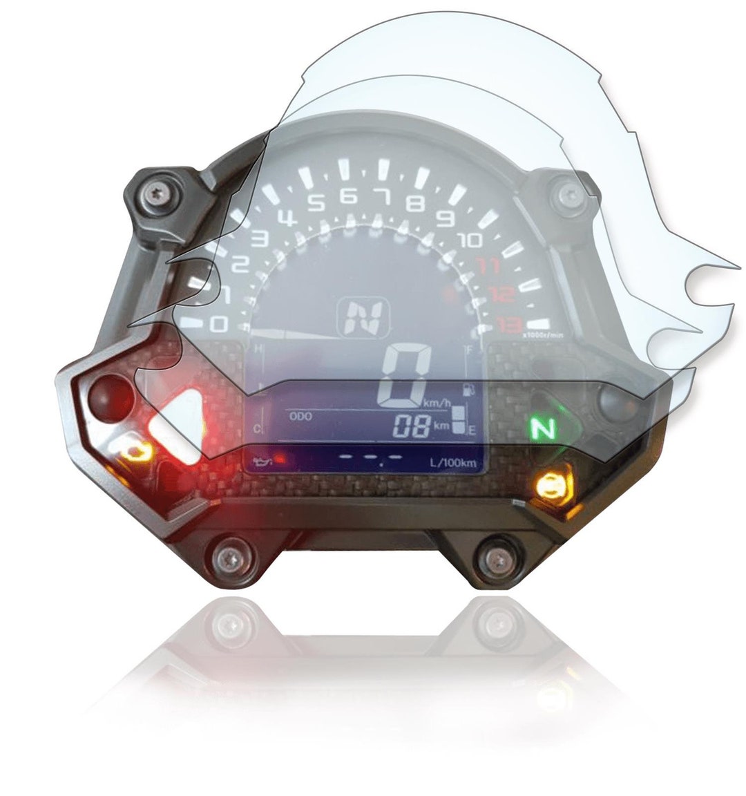 Kawasaki Z650 / Z900 Speedometer Protection Film Screen Protector -   Australia
