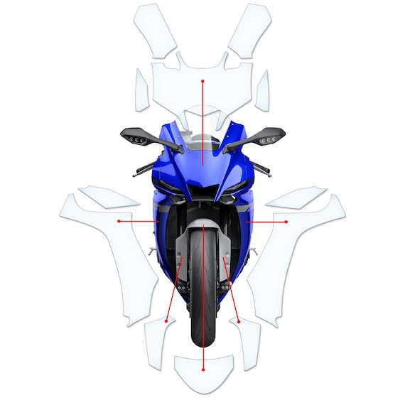 Paint Protection & Tank Protection Film for Yamaha YZF-R1 2020+