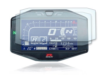 Protecteurs D'écran Tableau De Bord Suzuki GSX-R1000R 2017 - NANO GLASS, Pack De 2 - Neuf