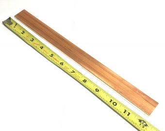 1//4/" x 1/" C110 COPPER FLAT BAR 6/" long Solid .25/" Plate Mill Stock H04