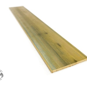1 Pc of 1/8 x 2 C360 BRASS FLAT BAR 14 long Solid .125 Plate 1 Pc of 1/8 x 2 C360 BRASS FLAT BAR 14 long Solid .125 Plate