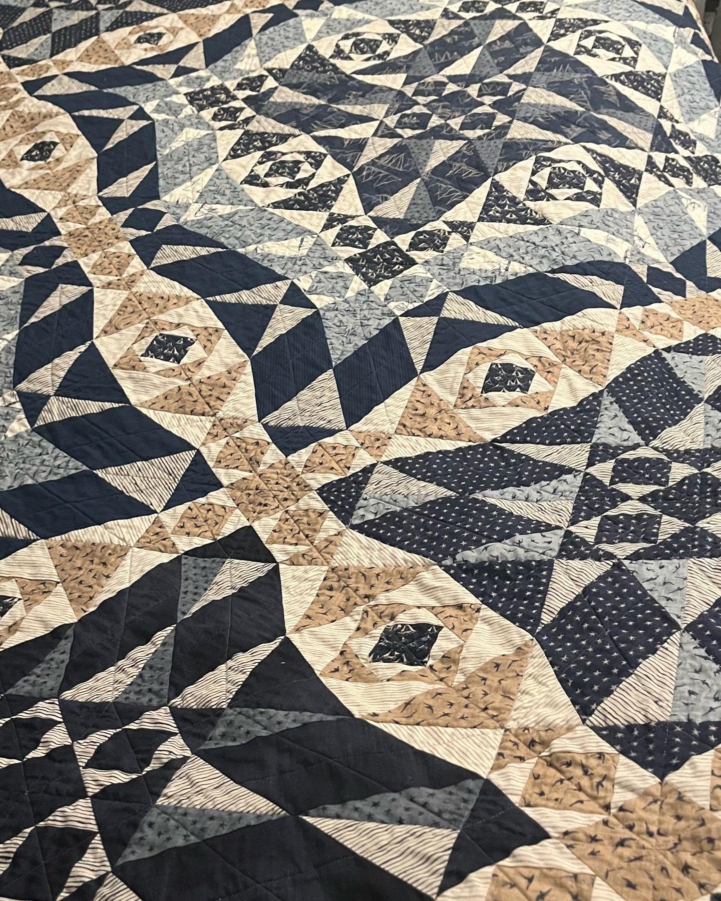 Sailing the Blue Quilt Etsy