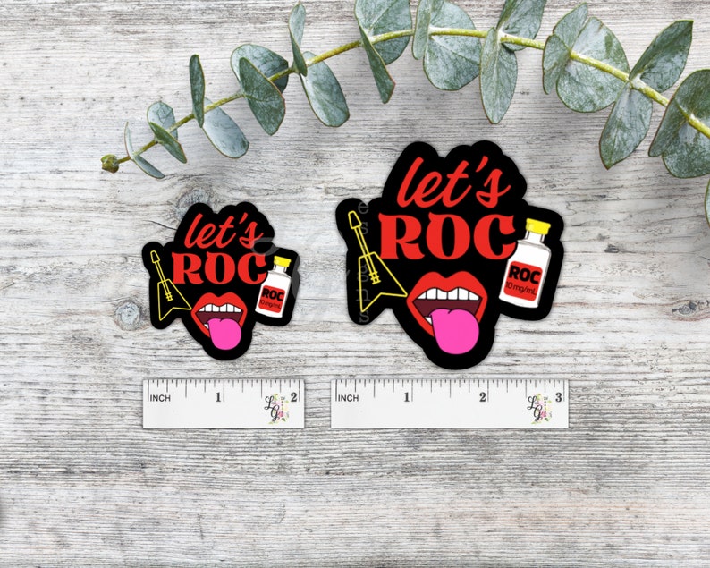 Za Roc Sticker Let’s Roc Sticker Rocuronium Sticker Anesthesia Sticker CRNA Sticker ...