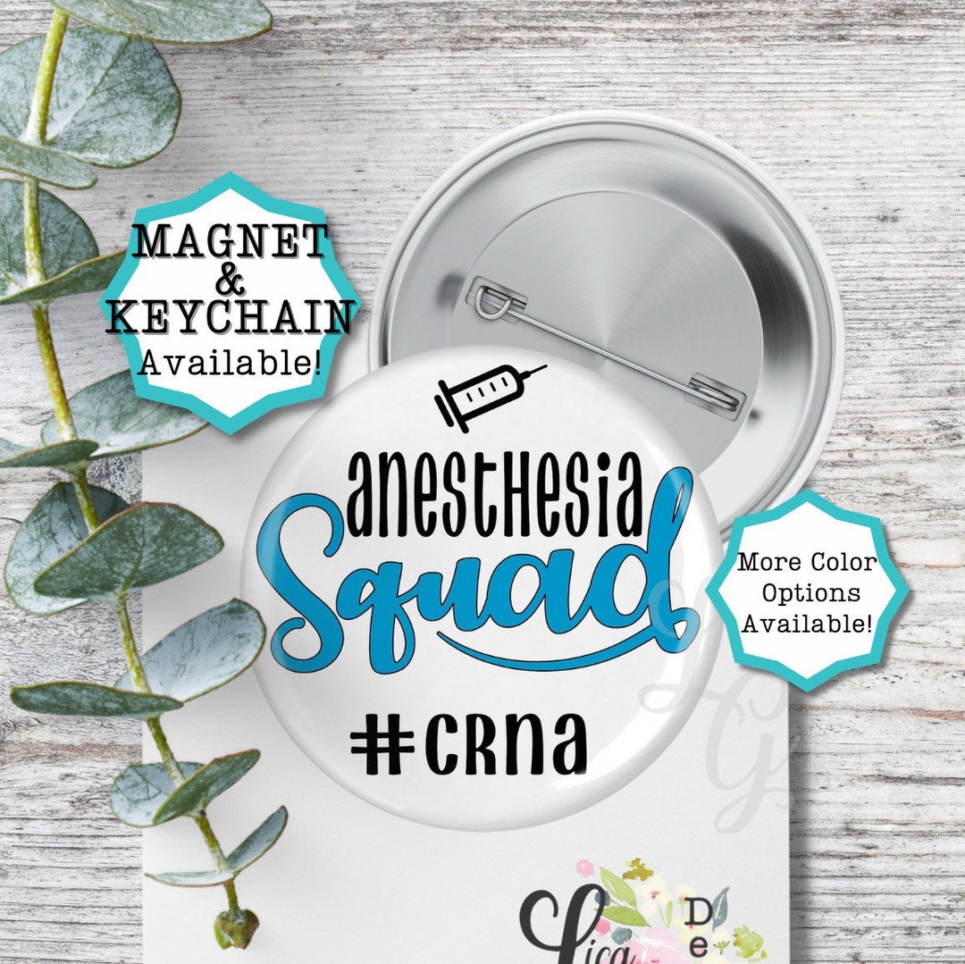 Anesthesia Pin Anesthesia Anesthesia Squad Keychain Anesthesia