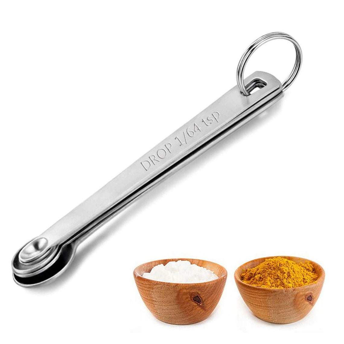5pcs/Set Small Measuring Spoon Stainless Steel Coffee Etsy