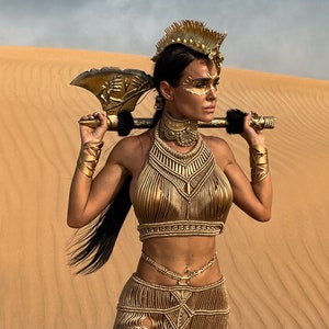 Selene Top. festival outfit, rave outfit, festival clothing, burning man, festival top, boho top, macrame, rave girl. SKIRT NOT INCLUDED.