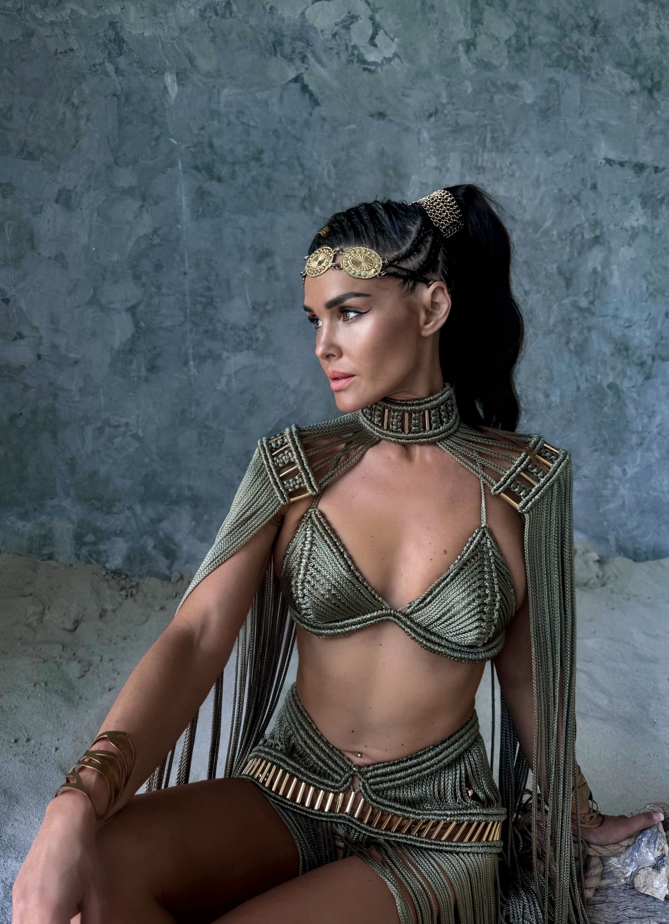 macrame bralette
