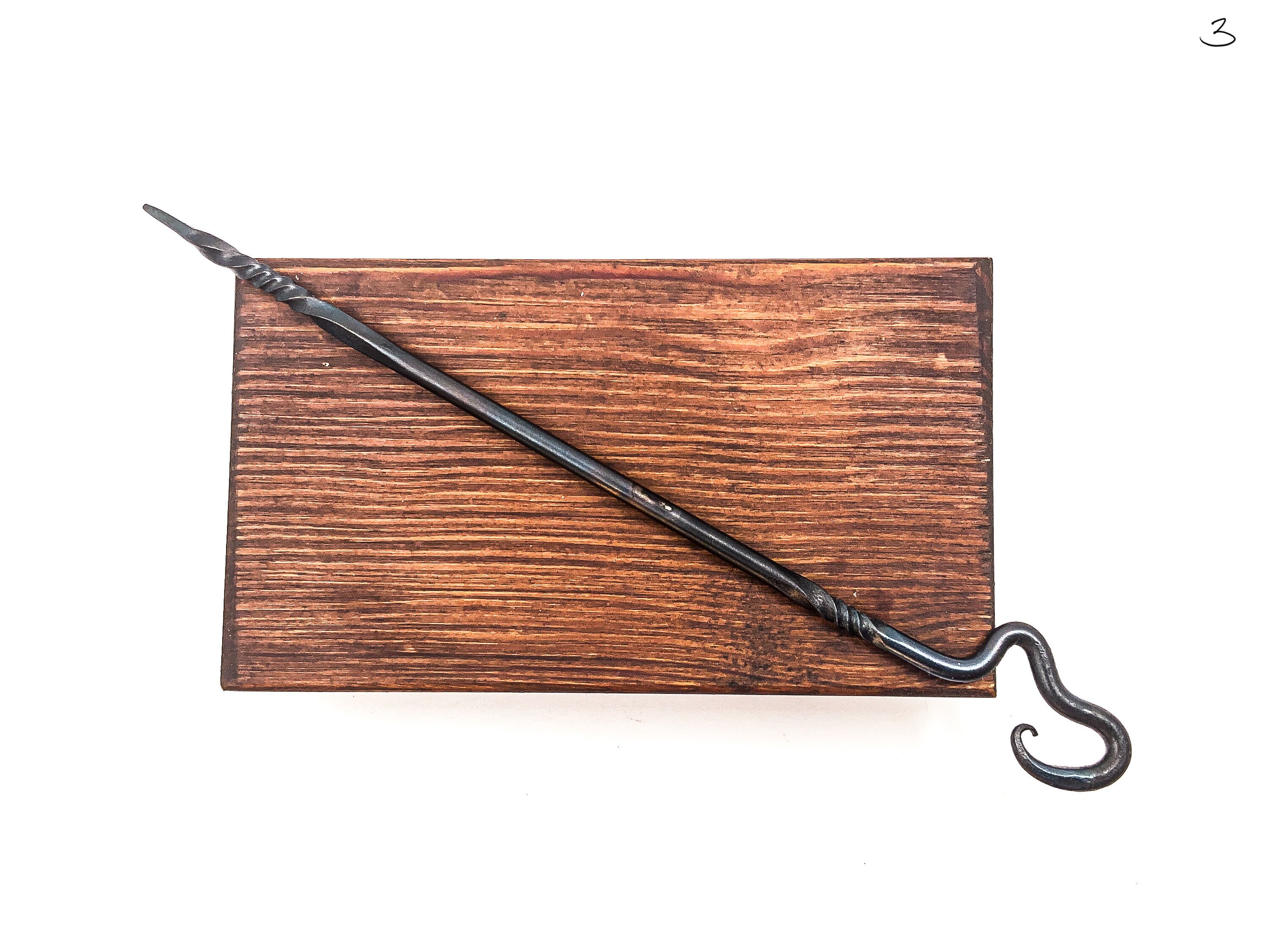 Random End Style Iron Hair Pins Self Defense Hair Etsy