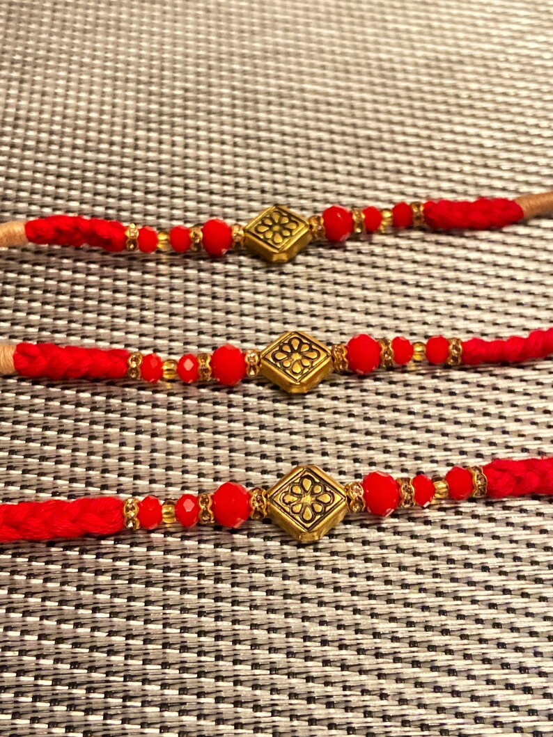 Thread Rakhi Designs Rakhies Rakshabandhan Multiple Thread Rakhis With Shiny Thread and ...