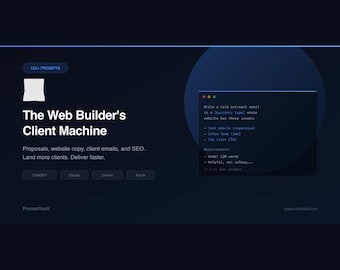 122+ AI Prompts für freiberufliche Webdesigner | Kundenvorschläge