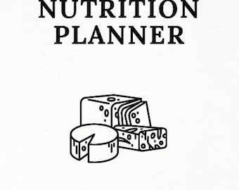 Comprehensive Nutrition Planner Template - Health Tracking, Meal Plans & Fitness Goals