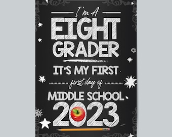 Achte Klasse Ersttagsschild, Jahrgang 2023 (PDF Download)