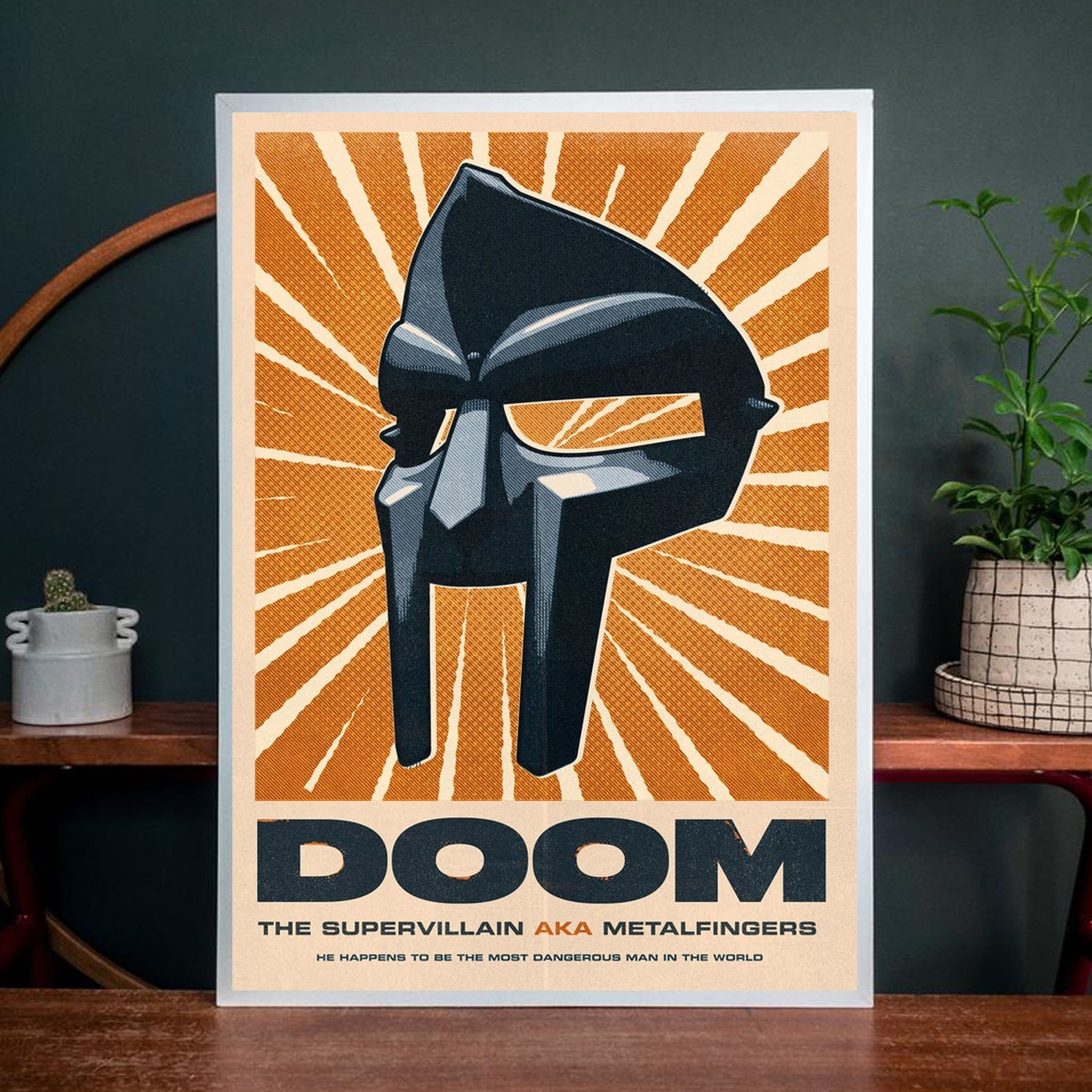 mf doom tour poster