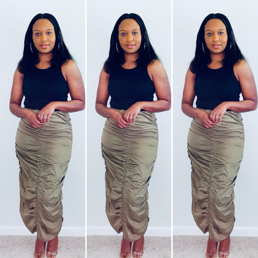 The Olive Pocket Skirt