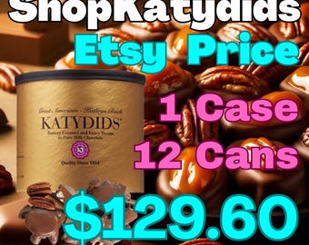1 Case of Katydids Candy [12 Tins] Delivered w/ UPS Ground Tracking # Provided