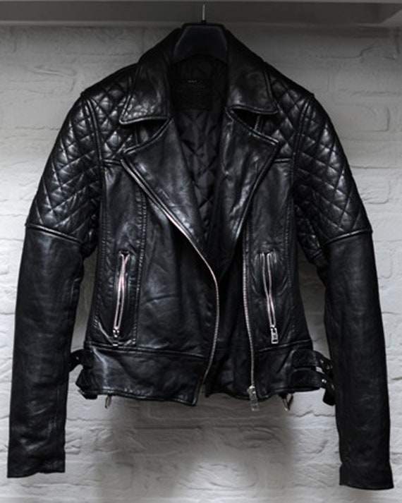 Marlboro Classics Lamb leather jacket Size M Fitted a…
