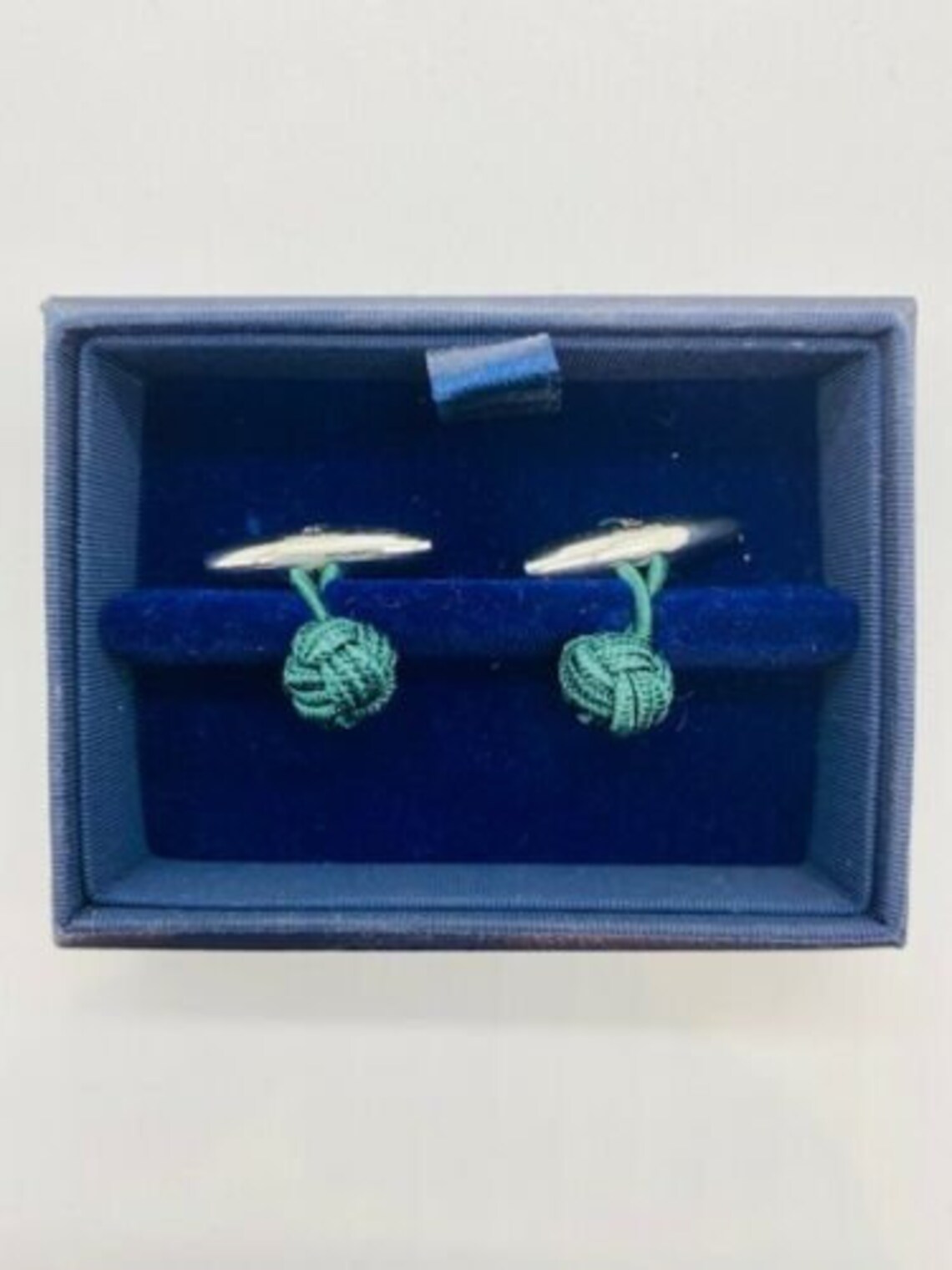 Ralph Lauren 925 solid Sterling Silver Cufflinks with Green Etsy