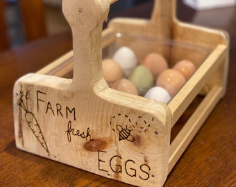 Farm Fresh Egg Tote - Made to Order + Customizable!