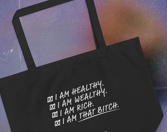 I AM - Yung Baby Tate ft. Flo Milli - Tote Bag - Song Lyric - Music Inspired Artwork - Gift - thatshitslaps.stickers