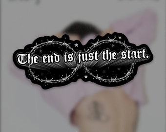 Sticker or Magnet - Only the Dark - K. Flay - Song Lyric - Music - Inspired Artwork - Gift - thatshitslaps.stickers