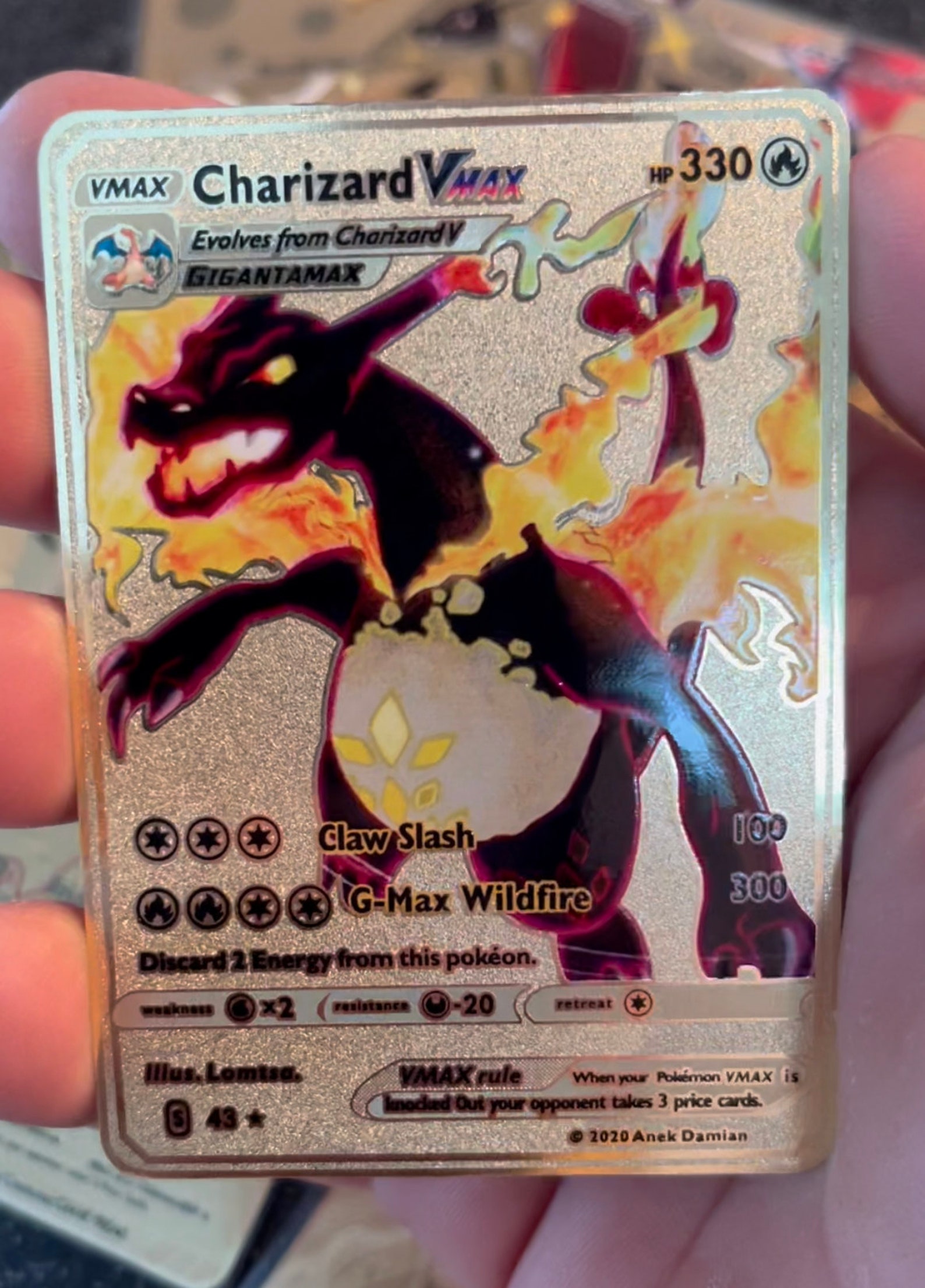 Dark Charizard Card Printable Cards