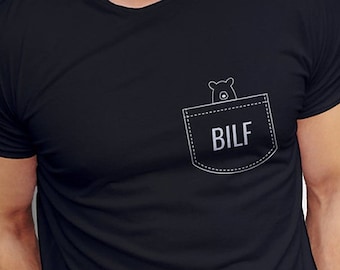 Bilf T-shirt For Gay Bear Pride Shirt | Pride Parade Gay Husband Shirt | Gay Gift for Boyfriend and Husband