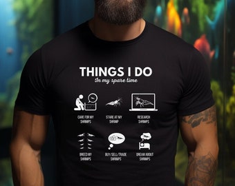 Freshwater Shrimp Whisperer - Neocaridina Shrimp Lover Unisex Basic Softstyle T-Shirt | Gildan 64000