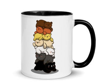 Gay Bear Pride Flag Colors for Gay Bear Cubs Mug Gift for Gay Bear LGBTQ