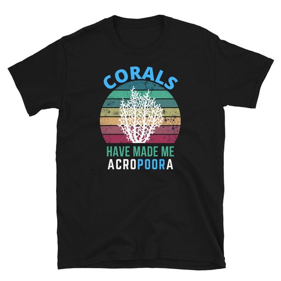 Funny Reef Tank Shirt Saltwater Aquarium Coffee And Corals Funny Reef Tank Shirt Saltwater Aquarium Coffee And Corals