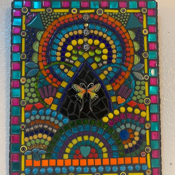 Mosaic Wall Hanging Etsy