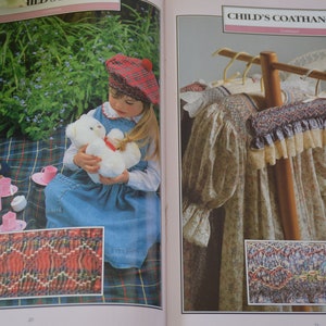 Smocking and embroidery special crafts book / Published in 1992 image 5