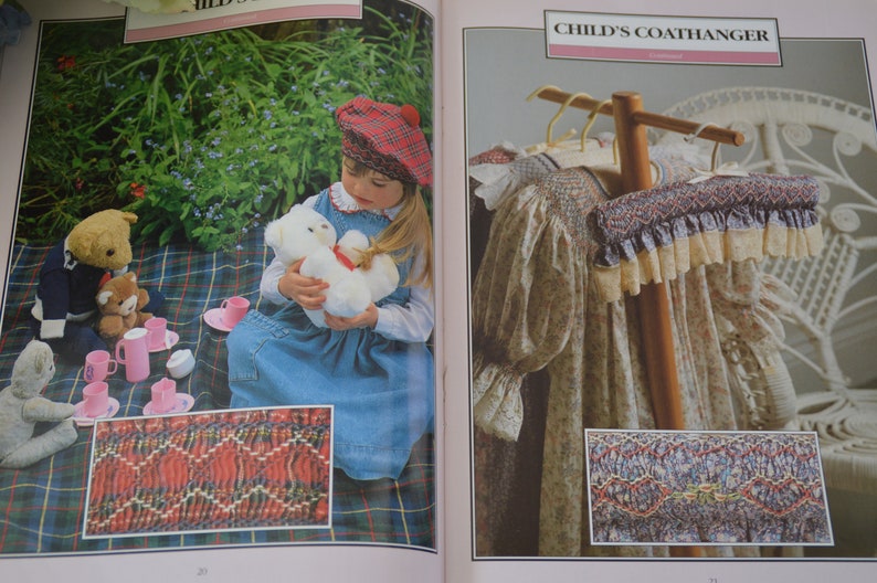 Smocking and embroidery special crafts book / Published in 1992 image 5
