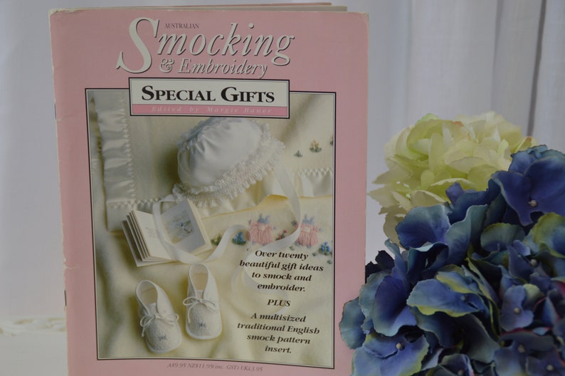 Smocking and embroidery special crafts book / Published in 1992 image 1