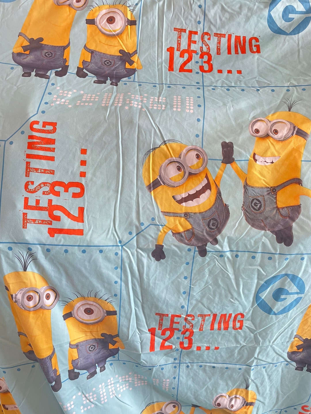 Made to Order Minion Vintage Bed Sheet Dress Etsy