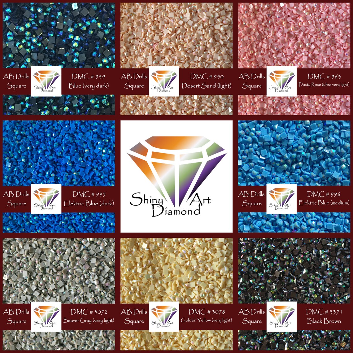 Diamond Painting ABSteine eckig square 81