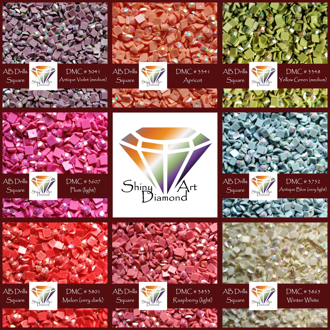 Diamond Painting ABSteine eckig square 81