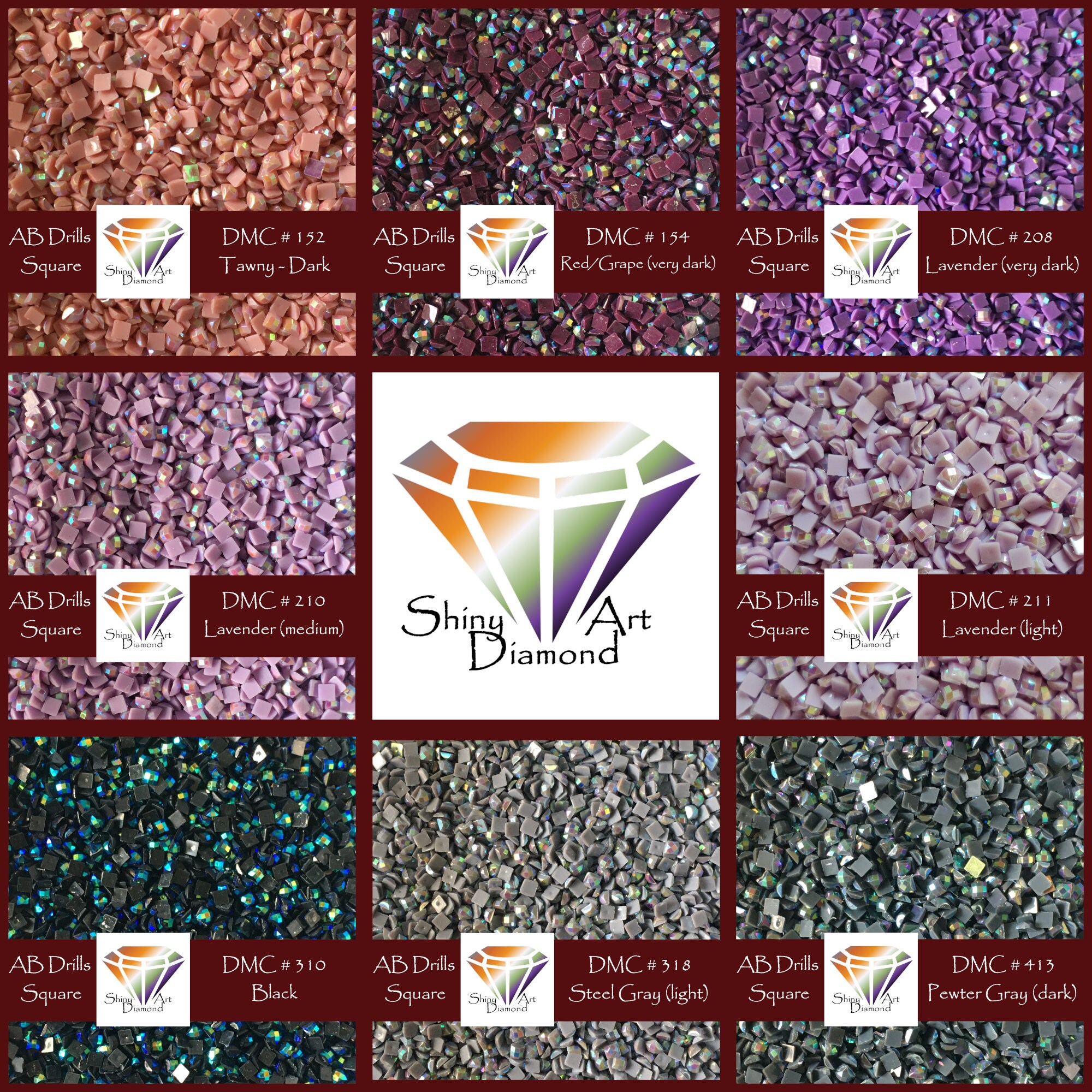 Diamond Painting ABSteine eckig square 81