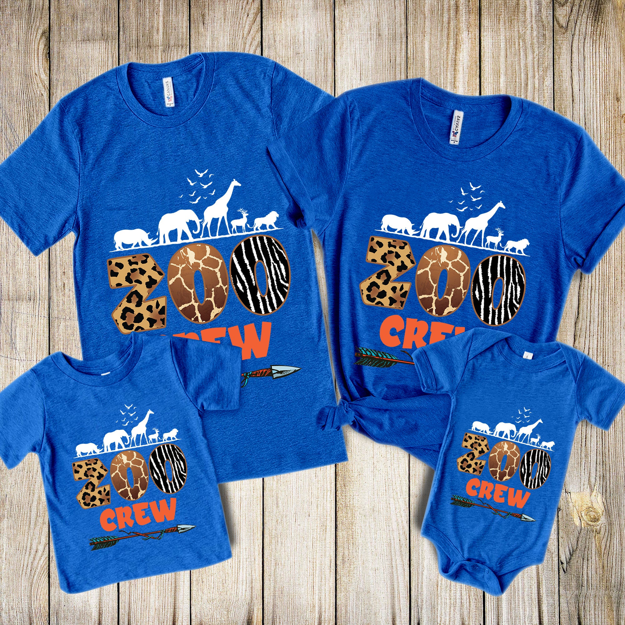 Matching Zoo Crew Shirt Matching Family Shirt Zoo Crew Etsy