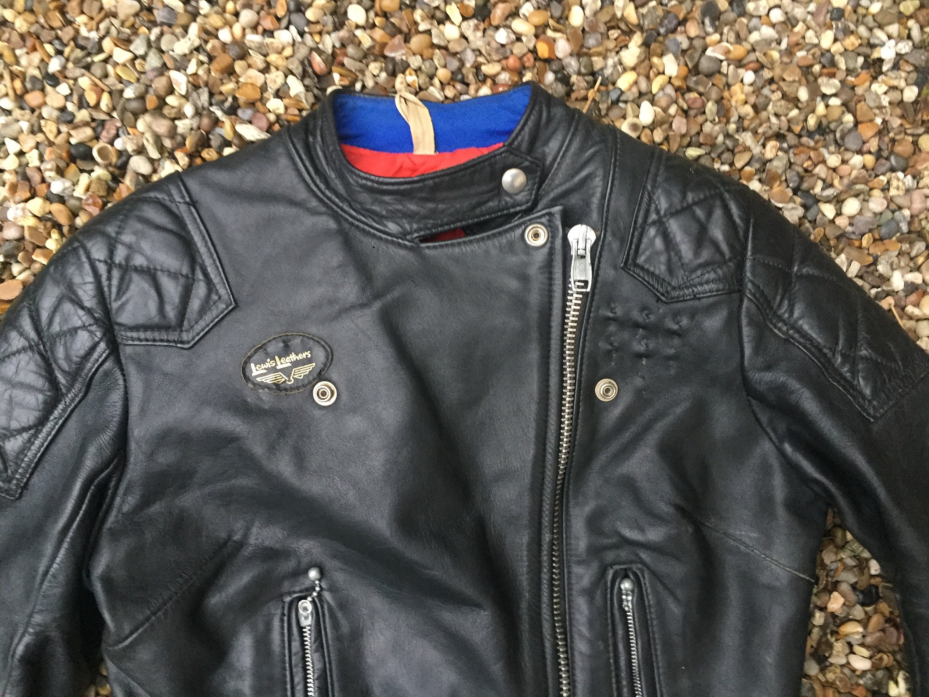 Vintage Lewis Leathers ladies Monza jacket small size Etsy