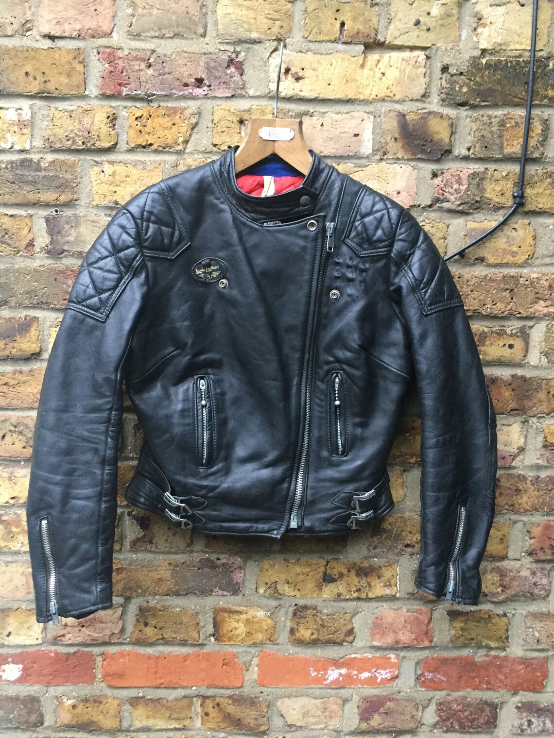 Vintage Lewis Leathers ladies Monza jacket small size Etsy