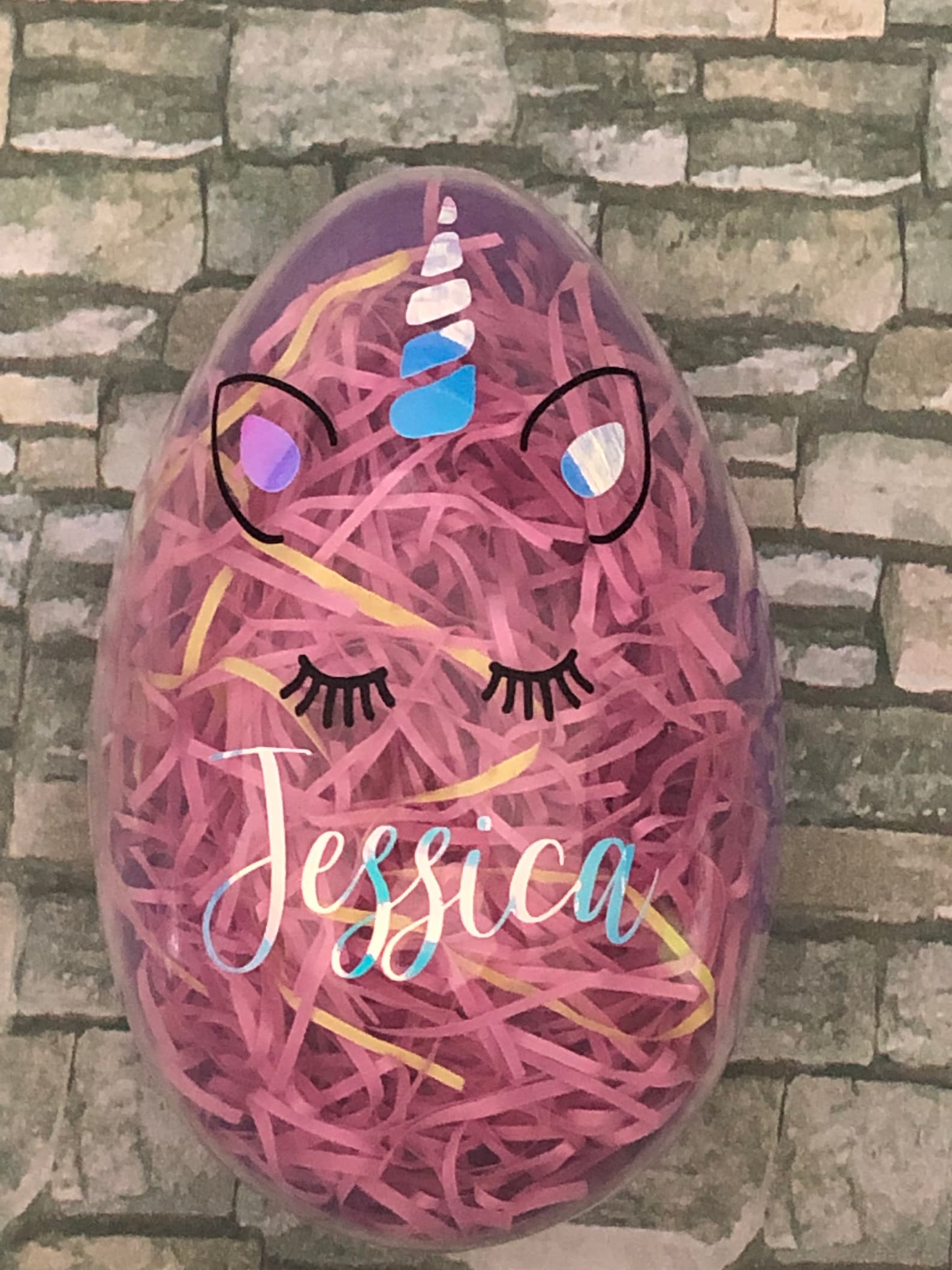 Extra Large Jumbo Size Easter Egg Customized Personalized Etsy