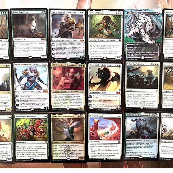 Premade Magic Commander Deck Etsy