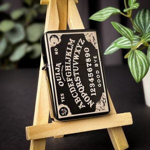 Ouija Custom Engraved Lighter || Personalised Lighter Gift for Him And Her || Brass Flip Lighter Vintage Design Occult