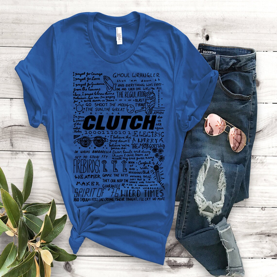 Clutch Tshirt Clutchs Unisex Clutch Clothing Clutch Band Etsy
