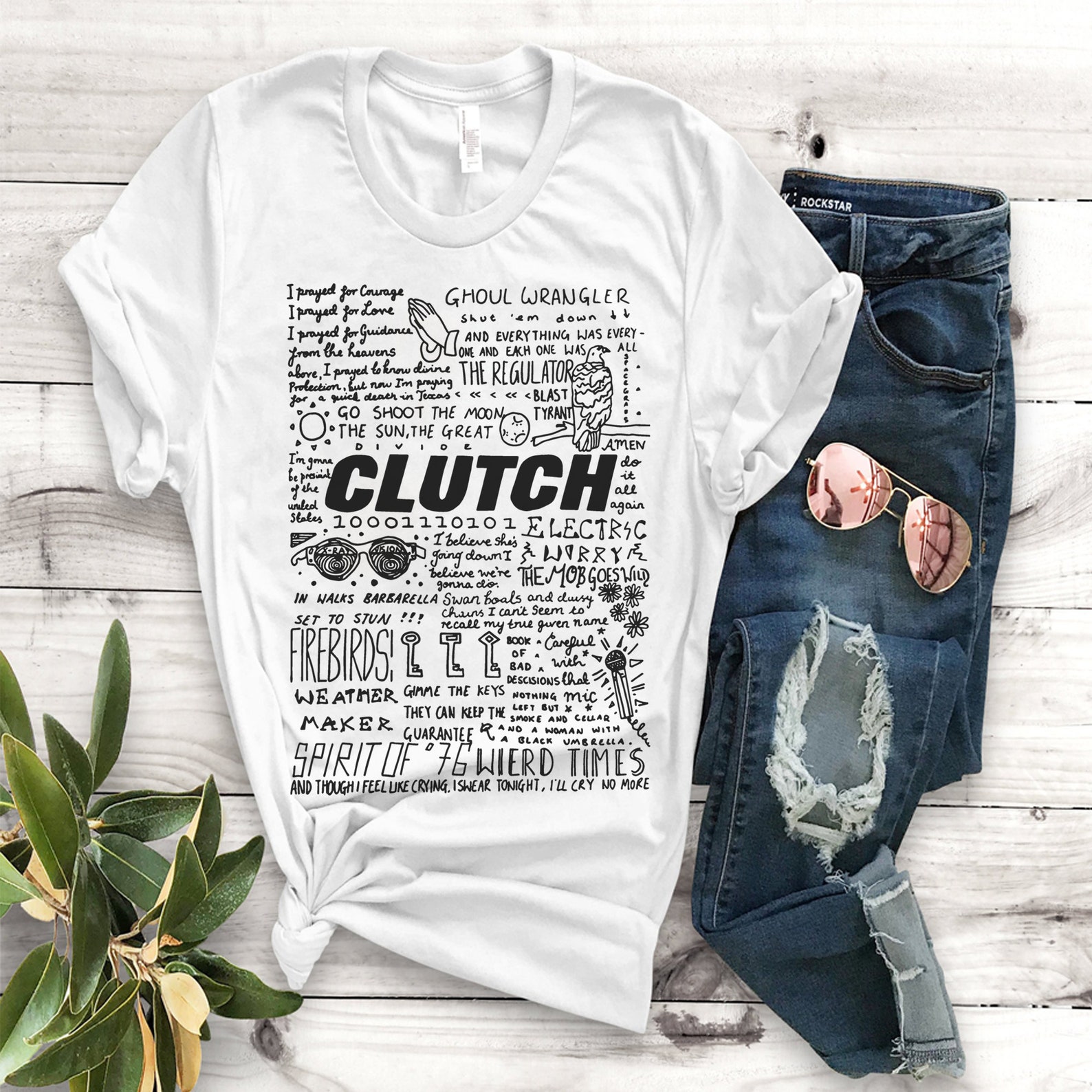 Clutch Tshirt Clutchs Unisex Clutch Clothing Clutch Band Etsy