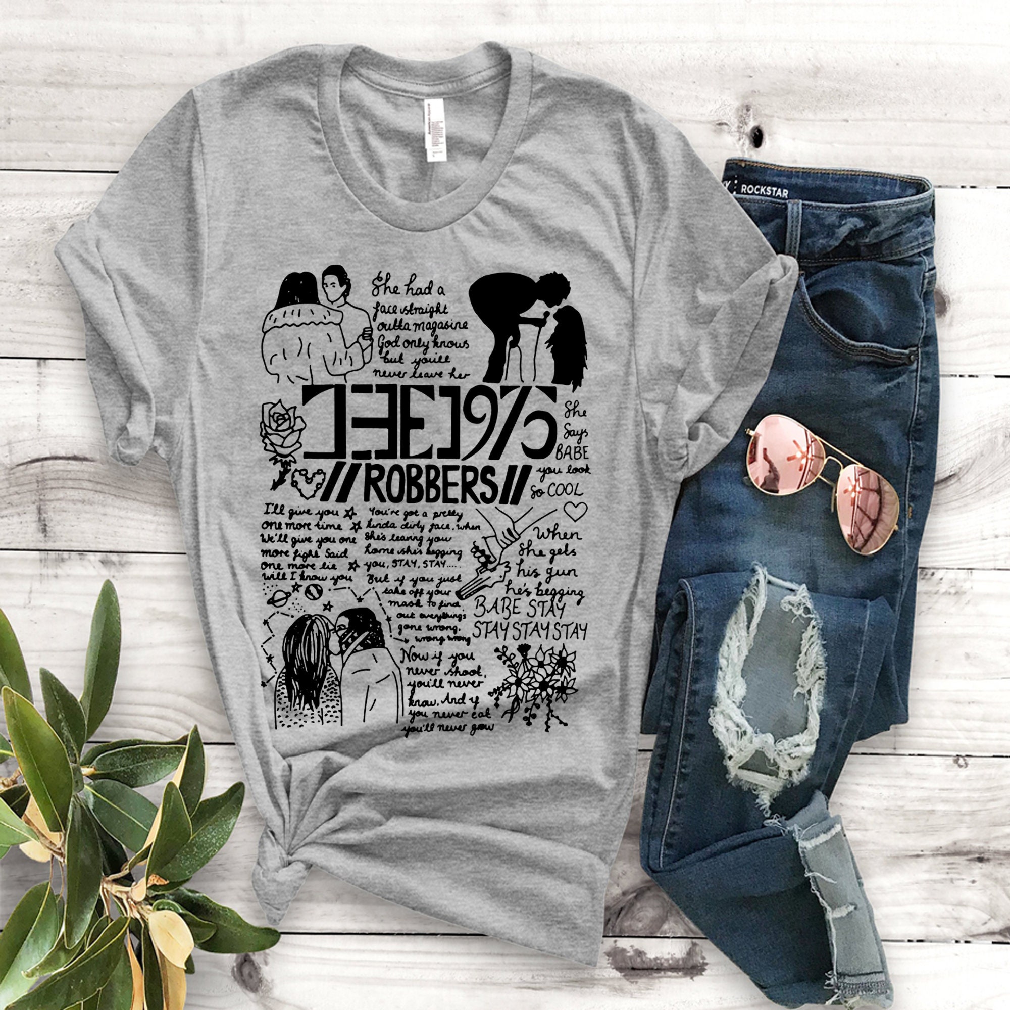 The 1975 Band Tshirt The 1975 Band Unisex The 1975 Band Etsy