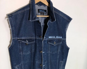 Y2K Mecca Jean/ Denim Vest