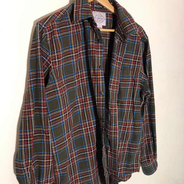 Plaid Flannel Shirt - Etsy