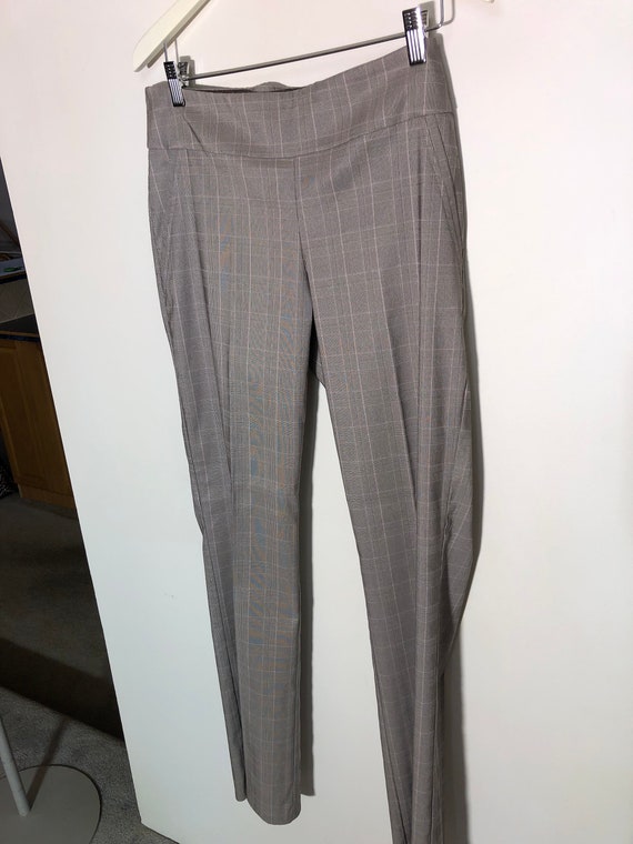 Vintage La Chateau Grey Plaid Pants Gem Flower Boxes That Sit On Railings Ceiling Pot Rack With Lights