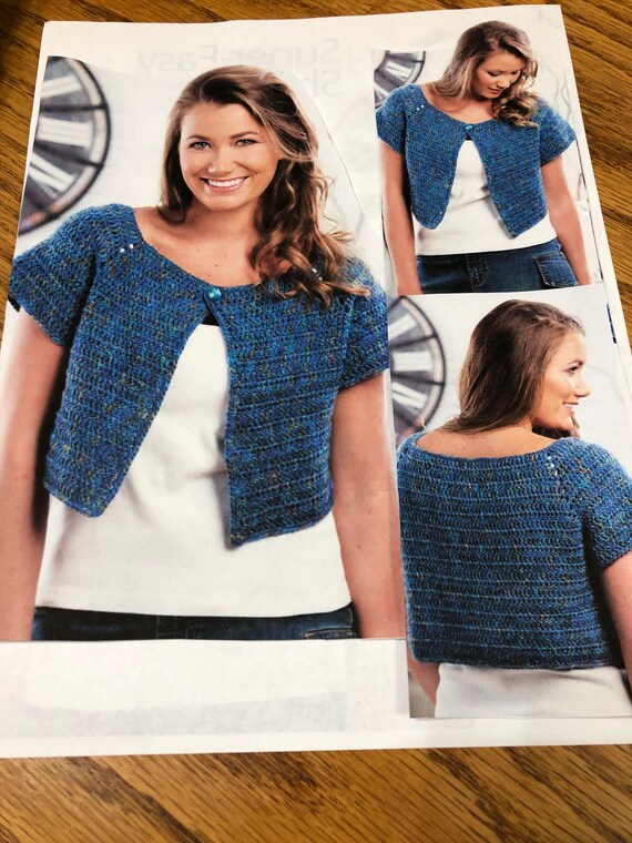 Plus size crochet shrug hot sale